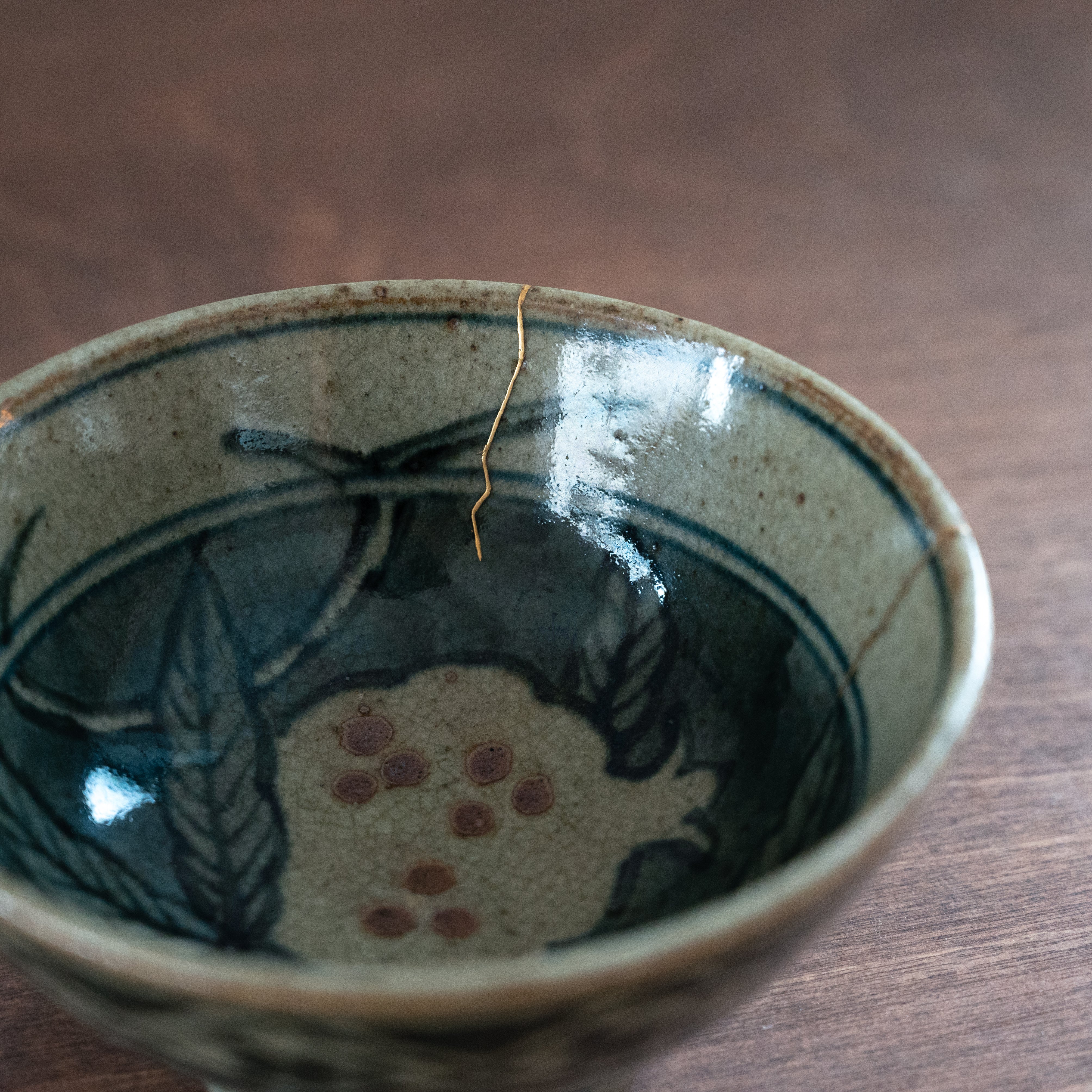 Kintsugi tea bowl