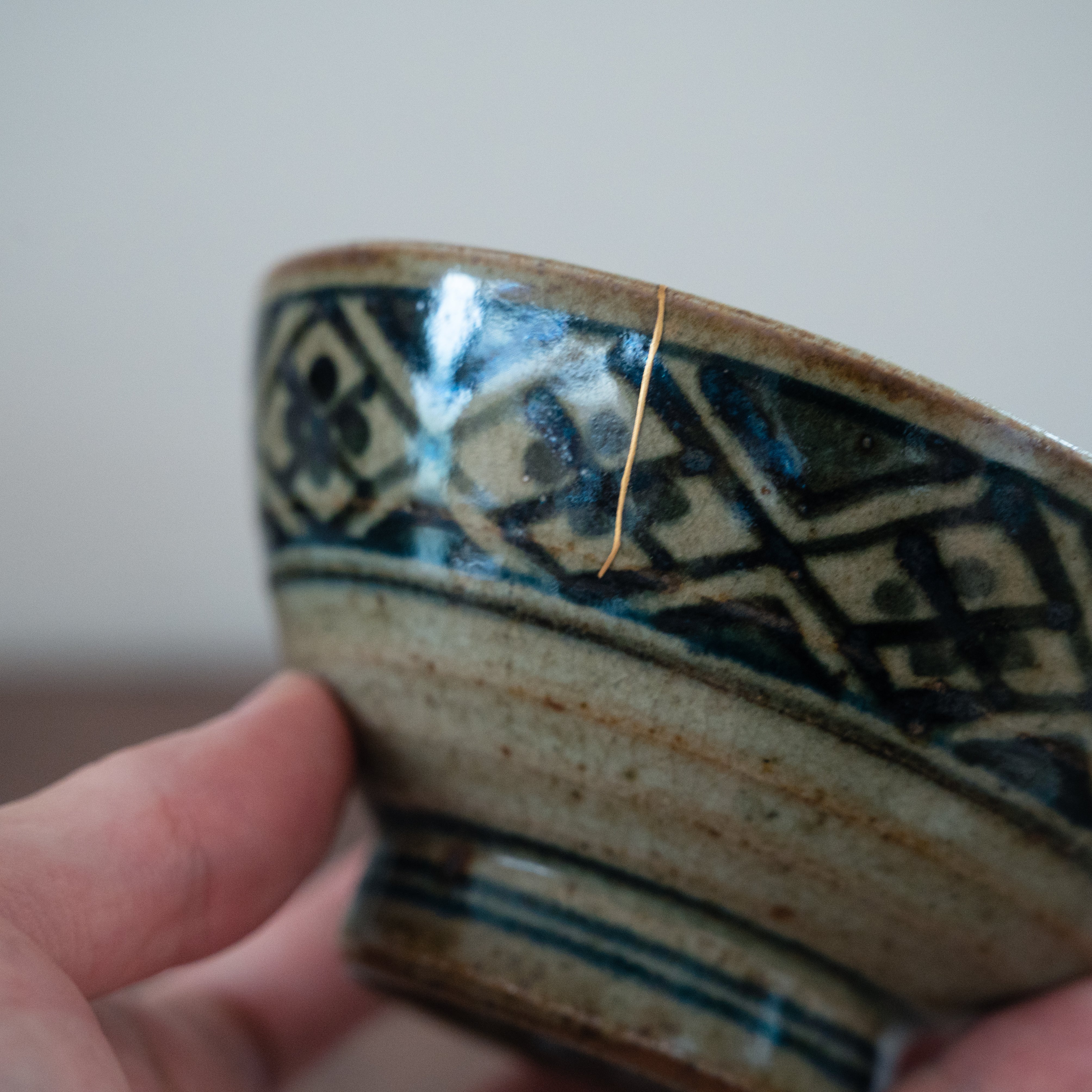 Kintsugi tea bowl