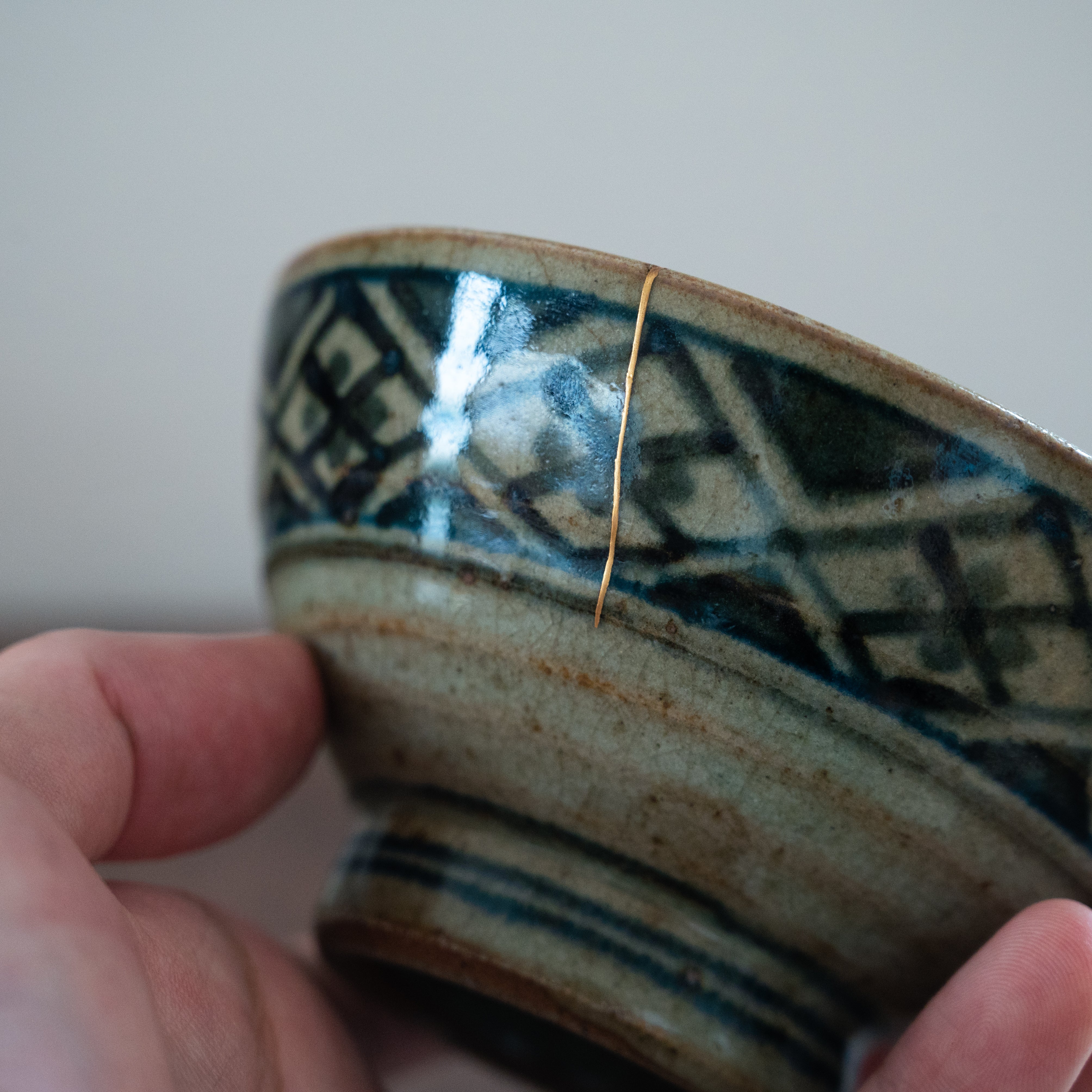 Kintsugi tea bowl