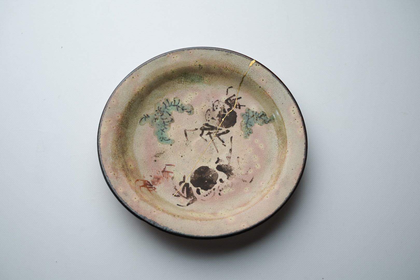 Kintsugi plate