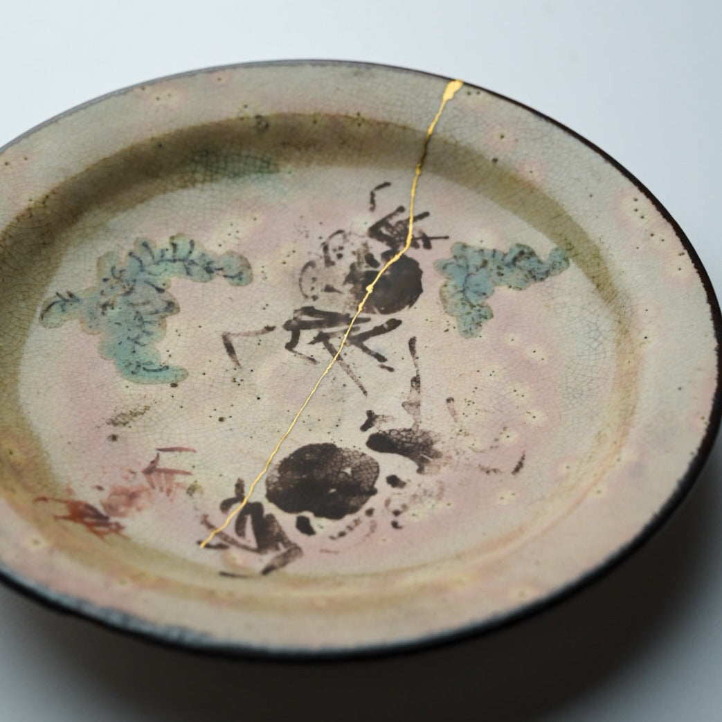 Kintsugi plate