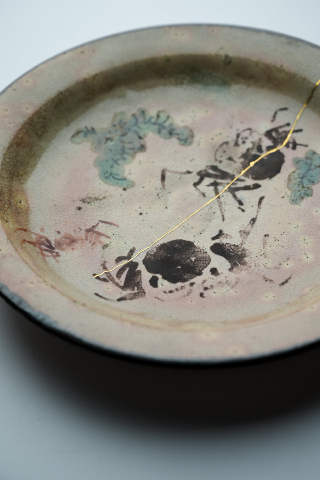 Kintsugi plate