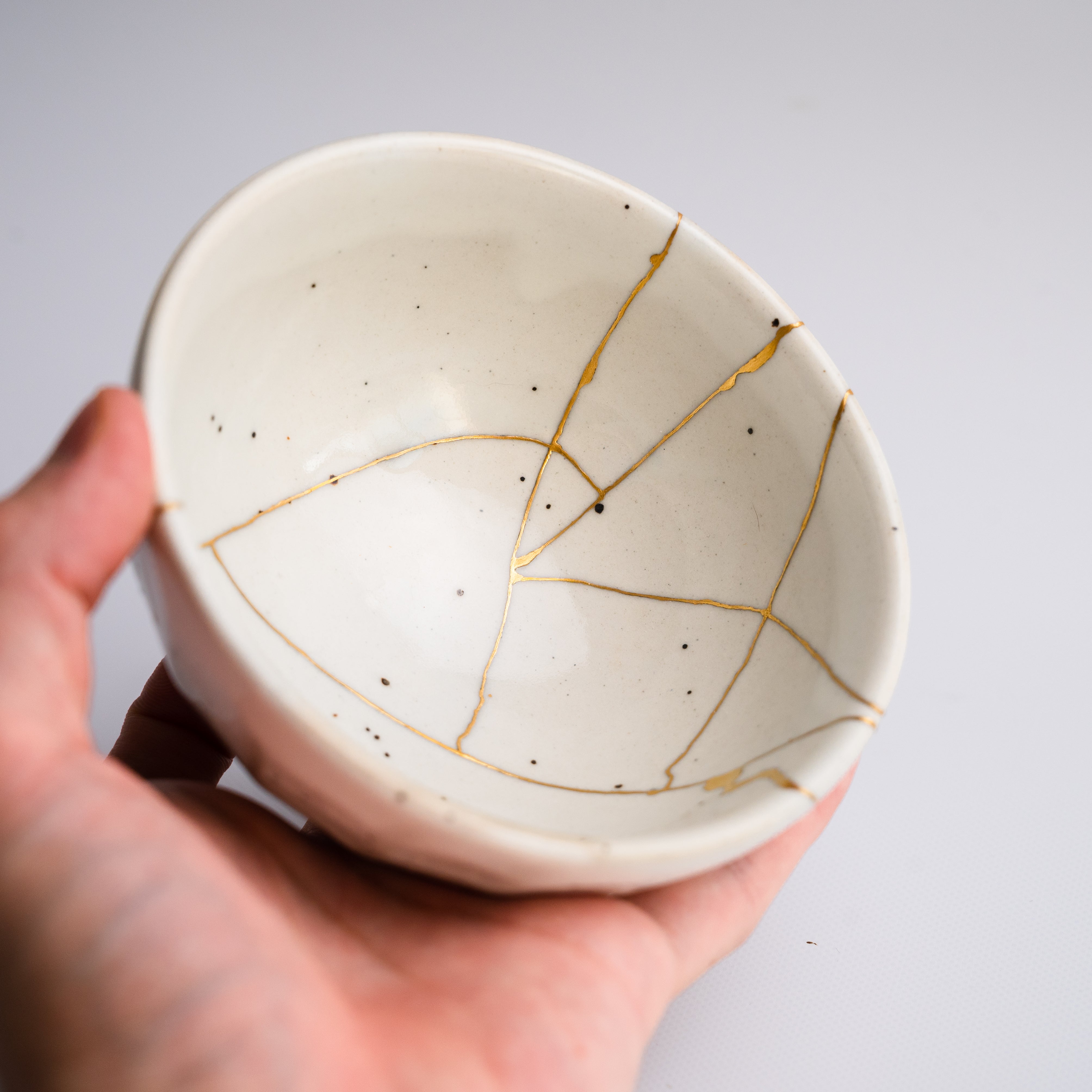 Kintsugi tea bowl