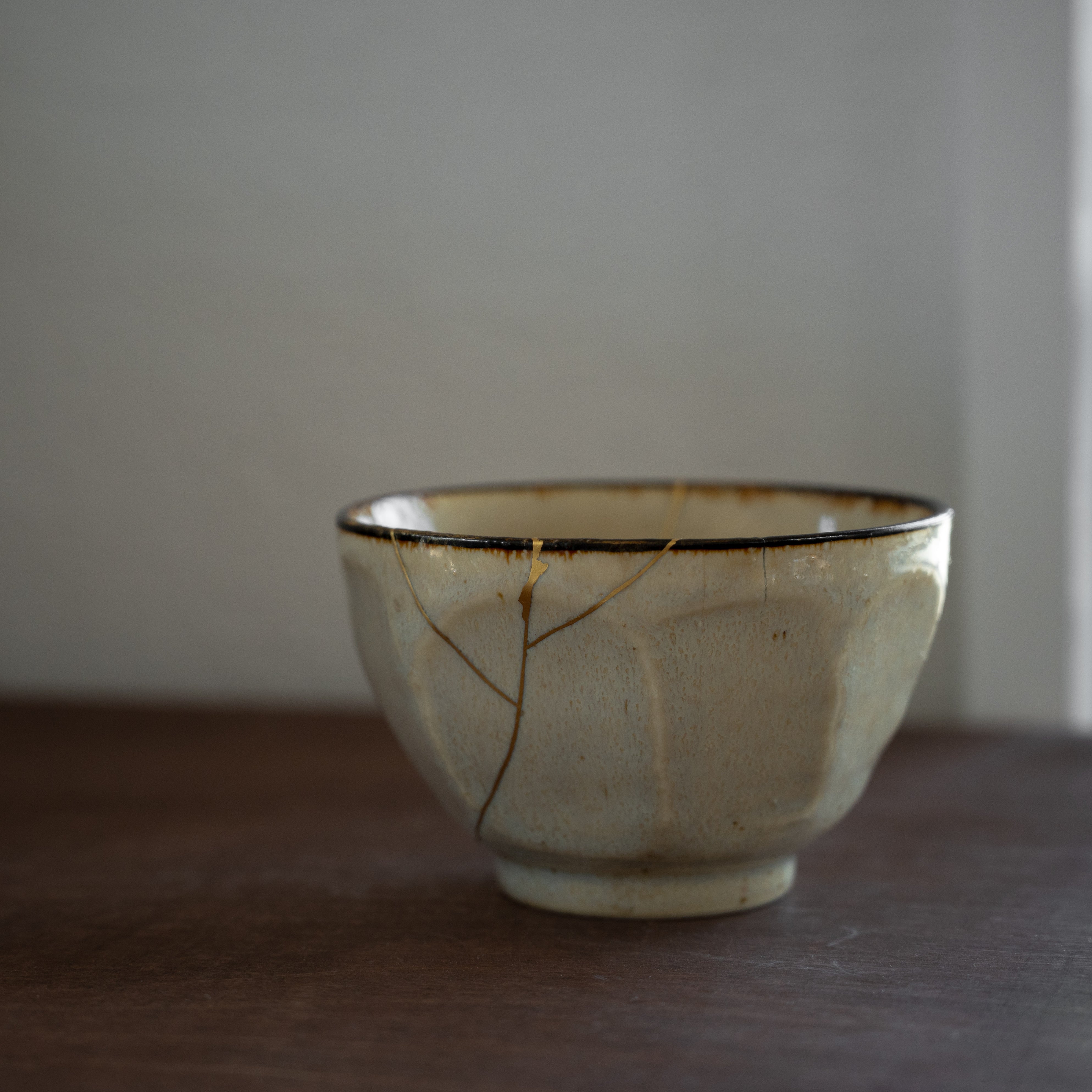 Kintsugi tea bowl