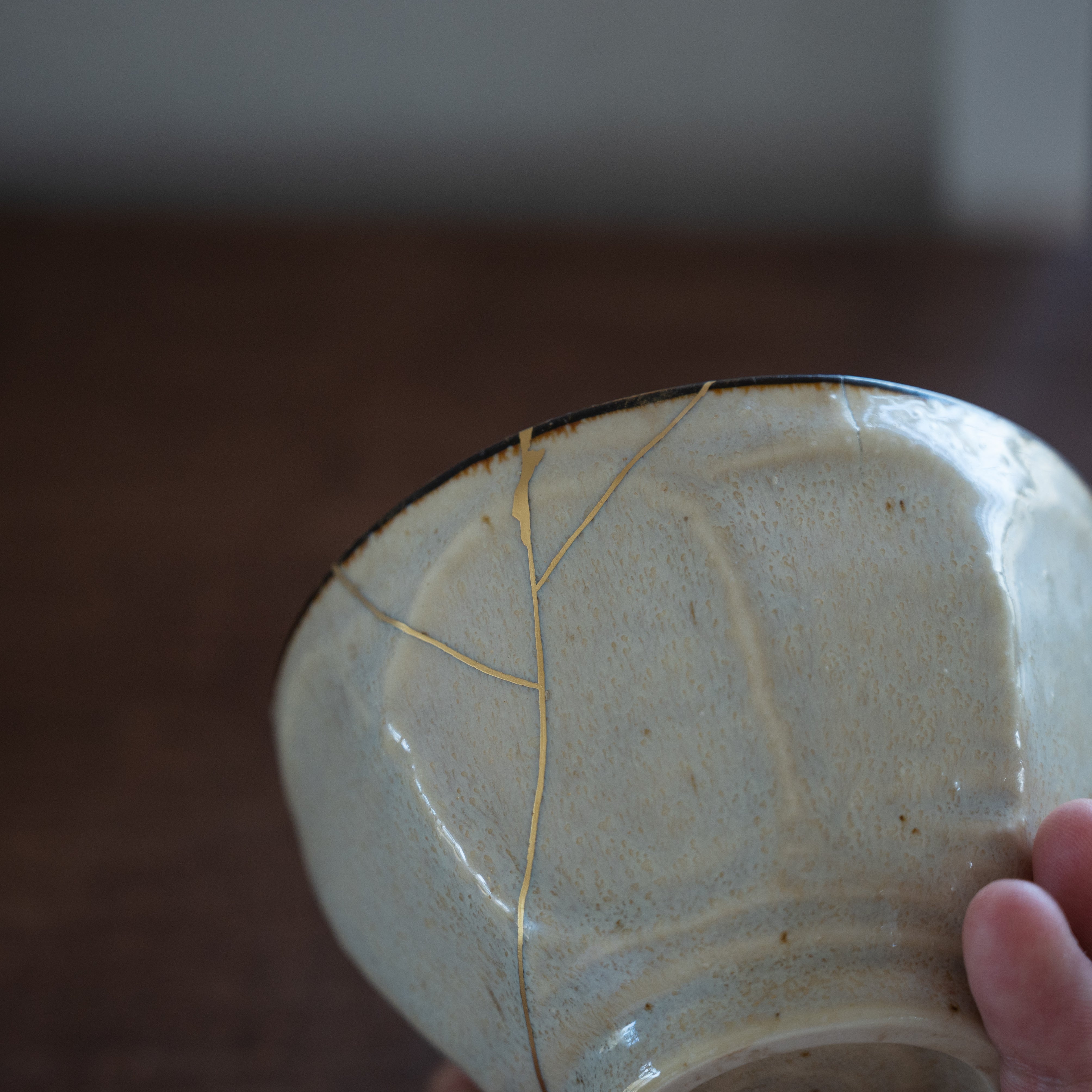 Kintsugi tea bowl