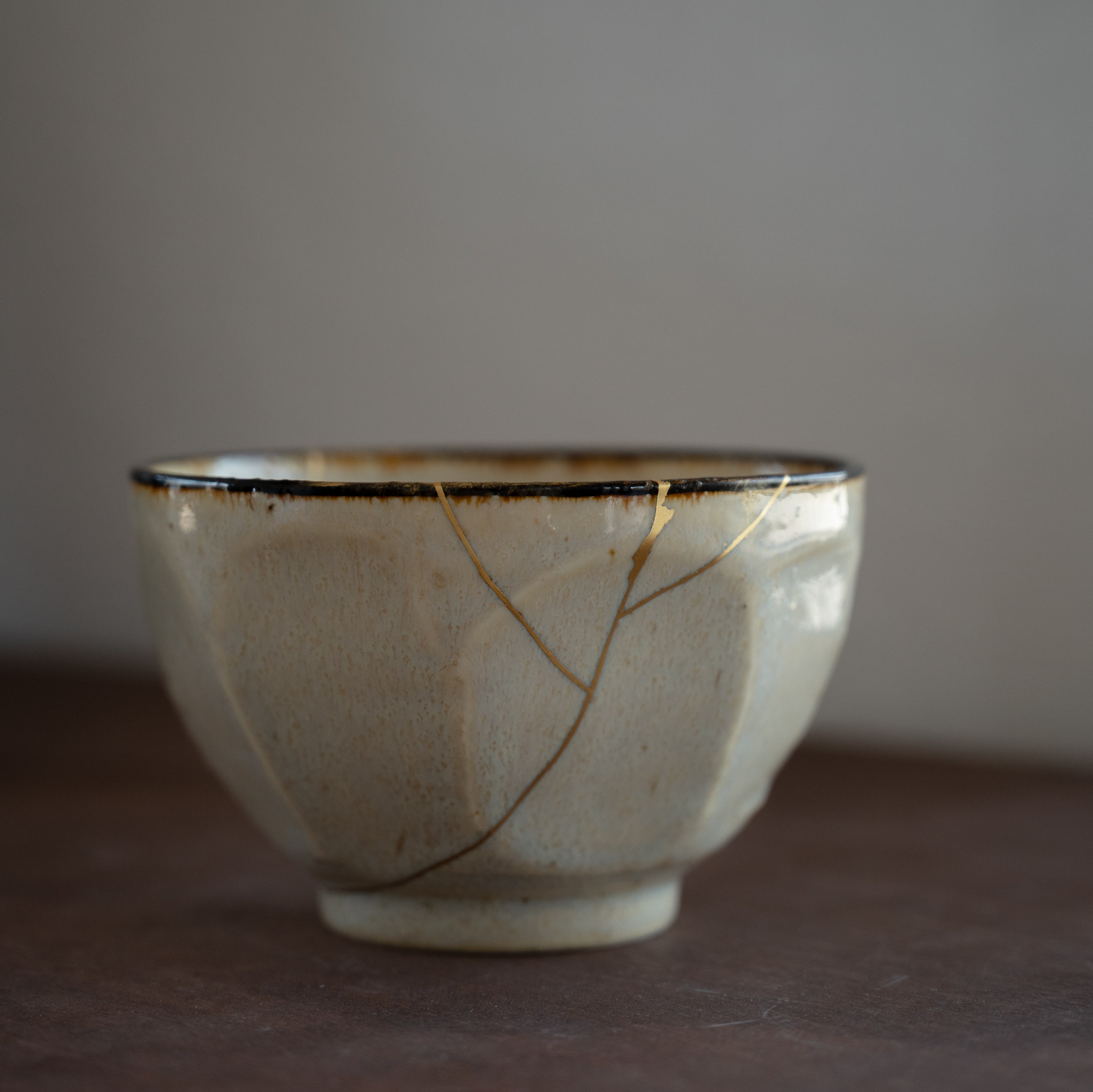 Kintsugi tea bowl